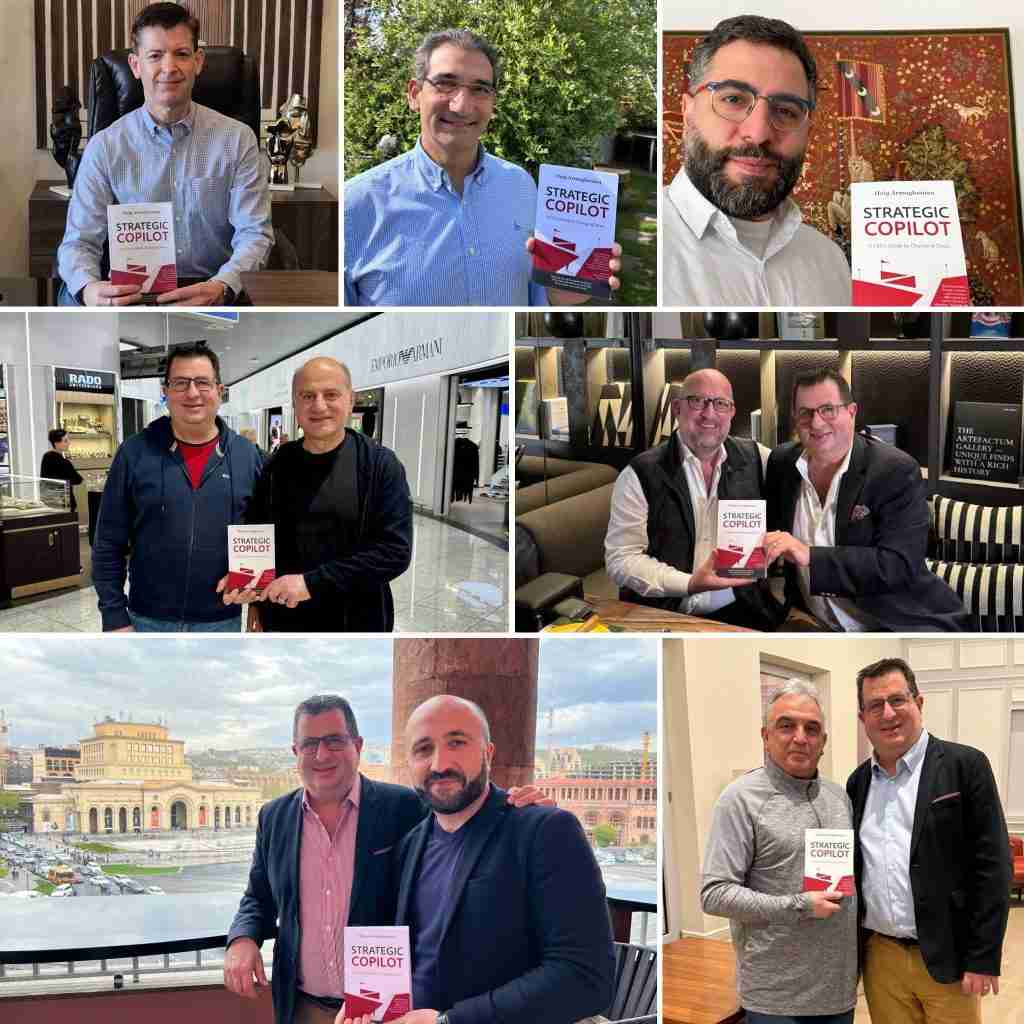 people with Haig's book